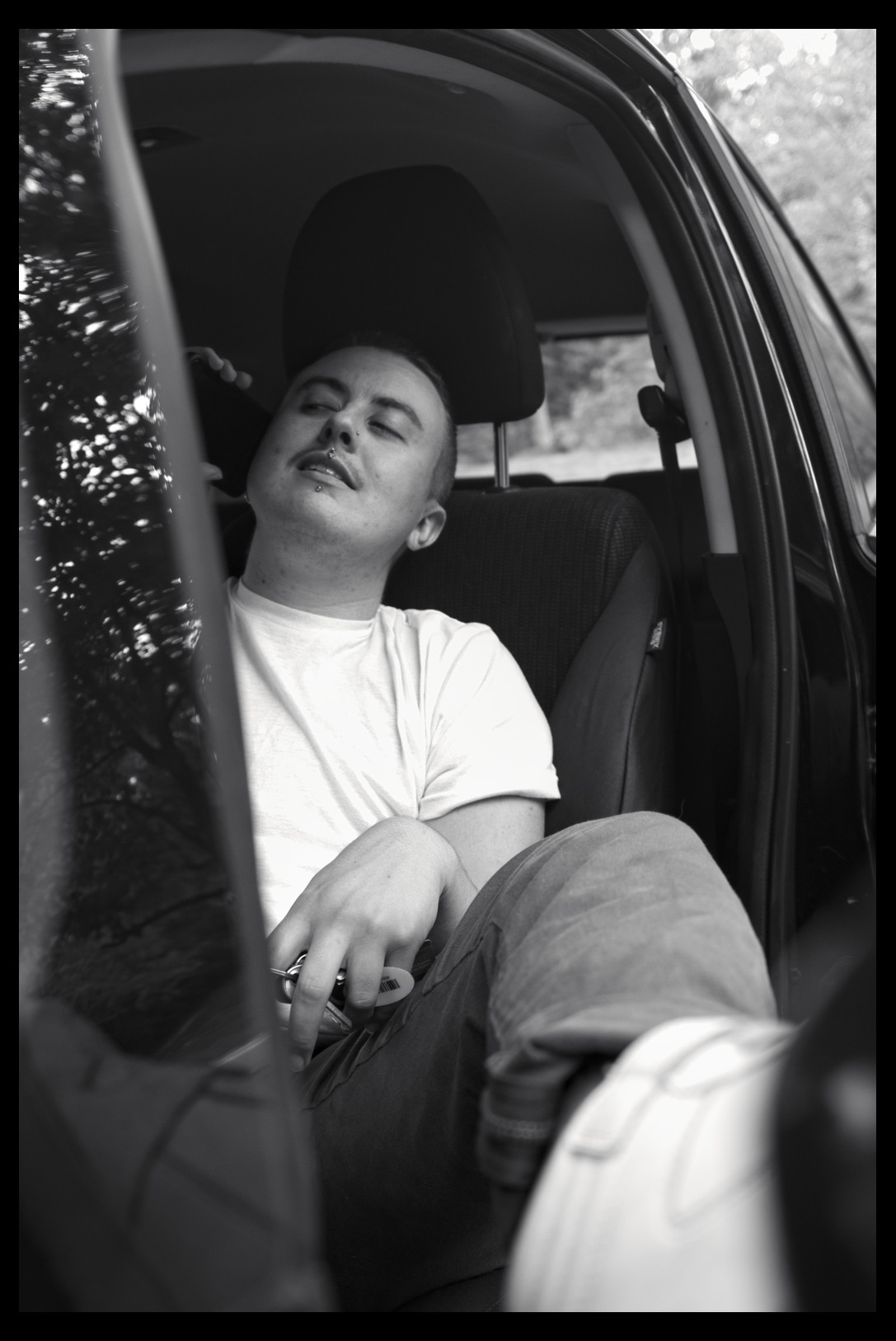 Daniel Delaney on the phone.